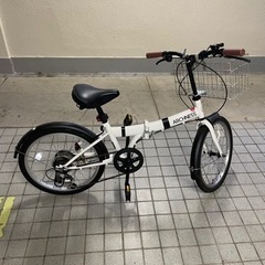 折りたたみ自転車★ARCHNESS★6段変速★20インチ