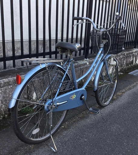 整備・良品＞ママチャリ・24インチ自転車・変速なし・ 鍵付き・お掃除 