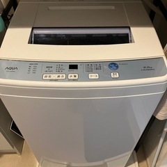 洗濯機　AQUA 2018年式　問題なく使用できます