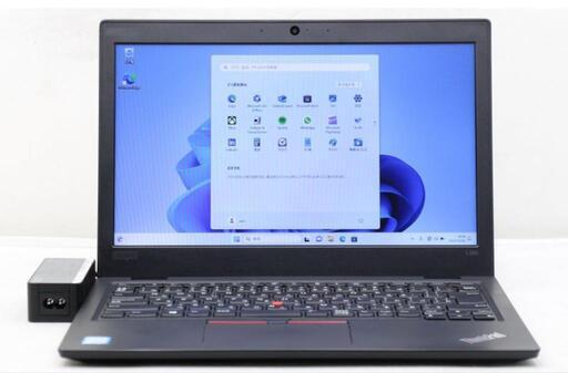 【ジャンク品】Lenovo ThinkPad L380 Core i3 8130U 2.2GHz/4GB/256GB(SSD)/Win11 メモリスロット不良【中古】