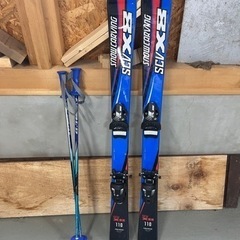 スキー板　スノーカービング　SCVX8 110cm