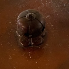 骨董　茶道具　帯霞　棗釜　銘工　佐藤清光　環（釜に付ける輪っか二つ）含む