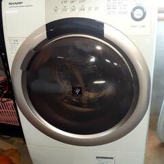 【中古美品】2015年製　SHARPドラム式電気洗濯乾燥機　７kg