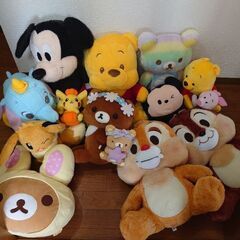 1個でもOK！ぬいぐるみ　ディズニー　リラックス　ポケモン　