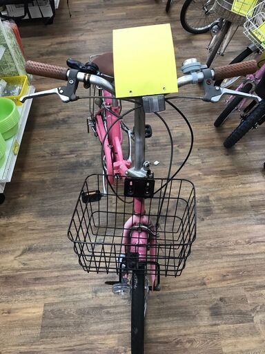 折りたたみ自転車　ピンク　20インチ
