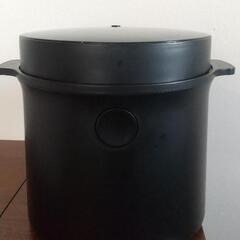 【取引中】LOCABO 炊飯器 JM-C20E-B