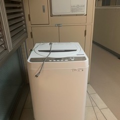 Sharp 洗濯機　6kg 2020製　2-3年使用