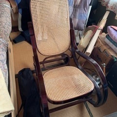 新品　チェア　ロッキング　椅子　ソファ　家具　天然木　インテリア
