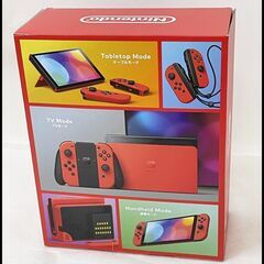 ほぼ未使用 ニンテンドースイッチ 有機ELモデル マリオレッド 本体