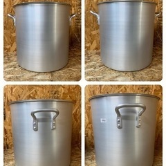 (6101) 未使用 遠藤商事 TKG 45cm アルミ 寸胴鍋 目盛付き 業務用 飲食店 店舗用品