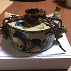 お話中  琉球焼 中城窯  陶器 酒器 花瓶