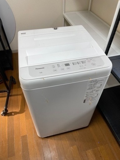 2021年式 panasonic 5kg 洗濯機