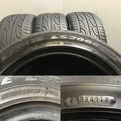 GOODYEAR EAGLE LS2000 245/45R19 19インチ 夏タイヤ 4本 バリ溝 アルファード ヴェルファイア レクサスLS等　(TH963)クレジットカード QRコード決済可能