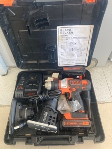【店頭10%OFF】工具　ブラックアンドデッカー　18Vリチウム コードレスマルチツール EVO183B1 中古　リサイクルショップ宮崎屋　住吉店23.11.2k