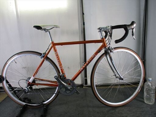 Ｄ112　★美品★整備済み スポーツ中古自転車 ロードバイク【ラレー　オレンジ　510ｍｍ　2ｘ10】
