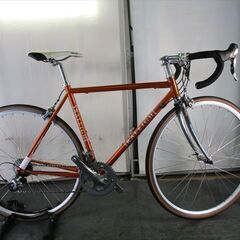 Ｄ112　★美品★整備済み スポーツ中古自転車 ロードバイク【ラレー　オレンジ　510ｍｍ　2ｘ10】 D112 ☆美品☆整備済み スポーツ中古自転車 ロードバイク【ラレー