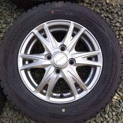 スタッドレスタイヤ・ホイル 155/70R13 WINTERMA...