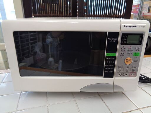 Panasonic パナソニック　オーブンレンジ　NE-TY151(W)　中古