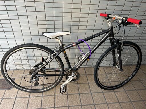 ▼リサイクルショップだいえい　クロス BIANCHI CIELO 700C アルミ 24速  防犯登録代 込み