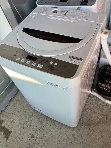 2018年製！シャープ 全自動電気洗濯機 4.5㎏ ES-GE4B-C