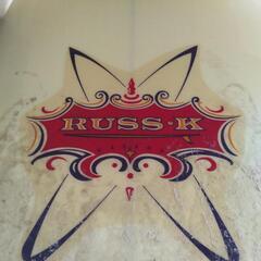 ロングサーフボード　RUSS-K　美中古