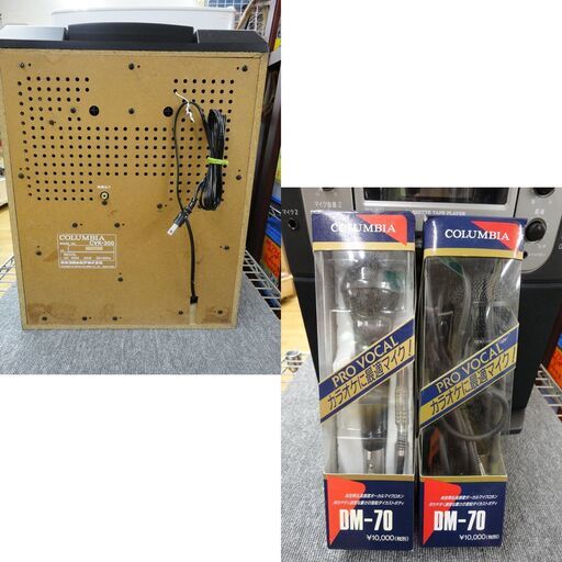 日本コロムビア CDカラオケシステム カセットテープ対応 CVK-300 1999