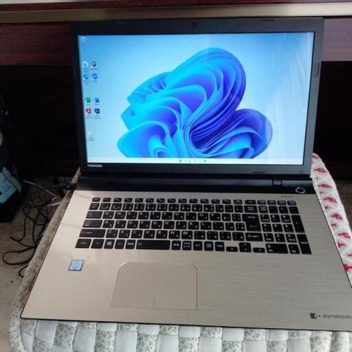 ノートパソコン Toshiba Dynabook T67/VG