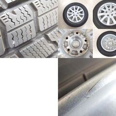 商談中　スタッドレスタイヤセット 195/65R15 91Q 2020年製 グッドイヤー アイスナビ7 社外アルミ 15インチ 6J 5H 114.3 4本セット 札幌市 屯田店