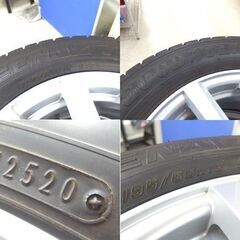 商談中　スタッドレスタイヤセット 195/65R15 91Q 2020年製 グッドイヤー アイスナビ7 社外アルミ 15インチ 6J 5H 114.3 4本セット 札幌市 屯田店