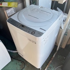 洗濯機】高年式7kg☆穴なし槽で節水カビ知らず！