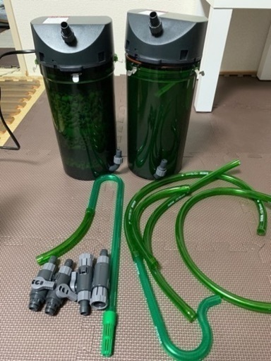 フィルターEHEIM 2213 セットとEHEIM 500