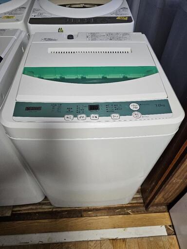ヤマダセレクト YWM-T70G1 洗濯機 7K　ST