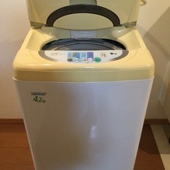 全自動洗濯機　LG4.2kg