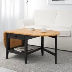 IKEA アルケルストルプ コーヒーテーブルブラック　テーブル
