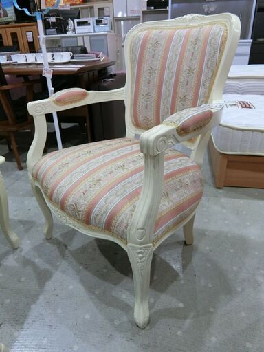 猫脚ソファ 一人掛け 【モノ市場東海店】141