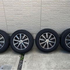 取りに来てくれる方値引きします。美品バリ山⭐︎ スタッドレスタイヤ(15インチ) アルミホイール付
