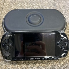 PSP3000 ブラック ケース付き