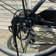 新品★未使用　ママチャリ　 26インチ　シマノ製6段変速　ブラック