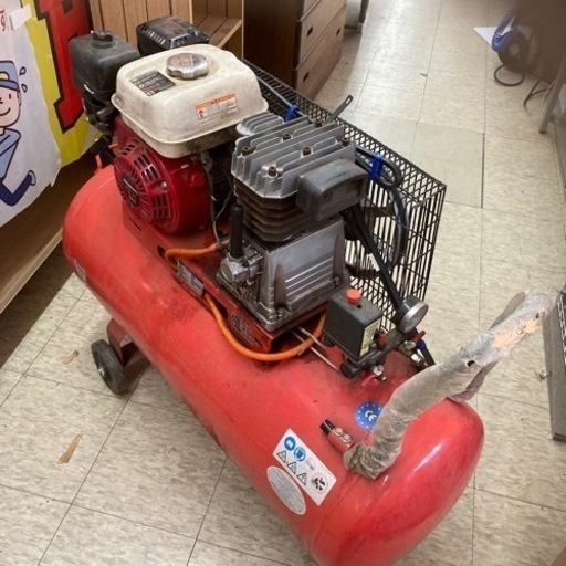 エンジン式 エアーコンプレッサー  Honda GX160内蔵　※2400010253768