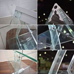 ≪zyt1187ジ≫ マルチェロ ジリアーニ SINTESI/シンテシ MONDO BookCase/モンドブックケース アクリルフレーム/ガラス棚 50826-01