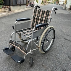 アルミ製自走式　車椅子　マキライフテック　KI-55