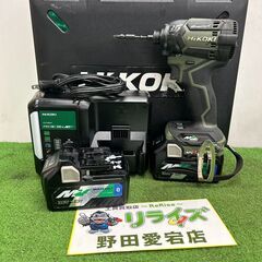 HiKOKI WH36DC2XPGS インパクトドライバー【野田...