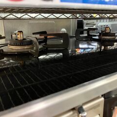 ✨ガラストップ✨Rinnai LP ガスコンロ RTS65AQK1R ラクシエ リンナイ 両面焼き コンロ 2020年製 No.6715● ※現金、クレジット、スマホ決済対応※（