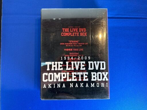 愛品倶楽部柏店】中森明菜 THE LIVE DVD COMPLETE BOX DVDセット