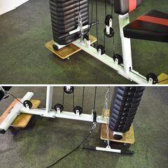 【ジモ取引終了11/19】≪zyt1188ジ≫ iROTEC/アイロテック 筋力トレーニングマシン NEWマルチホームジムDX？ 150ポンドタイプV2？ 現状品 50805-11