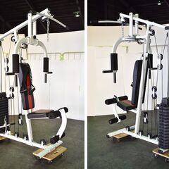 【ジモ取引終了11/19】≪zyt1188ジ≫ iROTEC/アイロテック 筋力トレーニングマシン NEWマルチホームジムDX？ 150ポンドタイプV2？ 現状品 50805-11