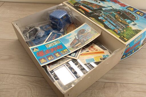 アオシマ AOSHIMA デコトラ 爆走野郎 流れ星 1/32 プラモデル 昭和