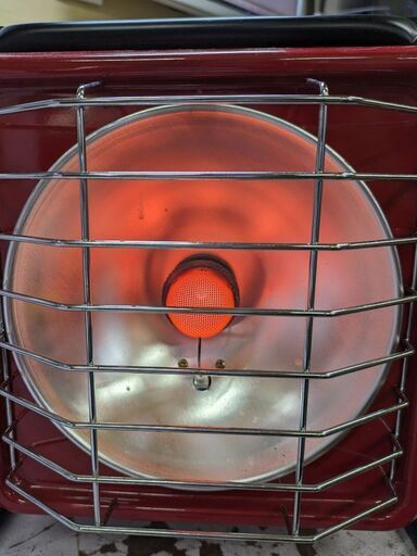 UNIFLAME 屋外専用 ハンディーガスヒーター ワームII RED キャンプ