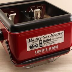 UNIFLAME 屋外専用 ハンディーガスヒーター ワームII RED キャンプ