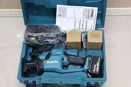 マキタ(Makita) 充電式レシプロソー 18V6Ah バッテリ2本・充電器・ケース付 JR189DRGX (D5282sxxY)